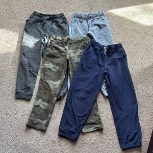 Garanimals Kids' Jogger Pants in Gray, Blue, and Camo